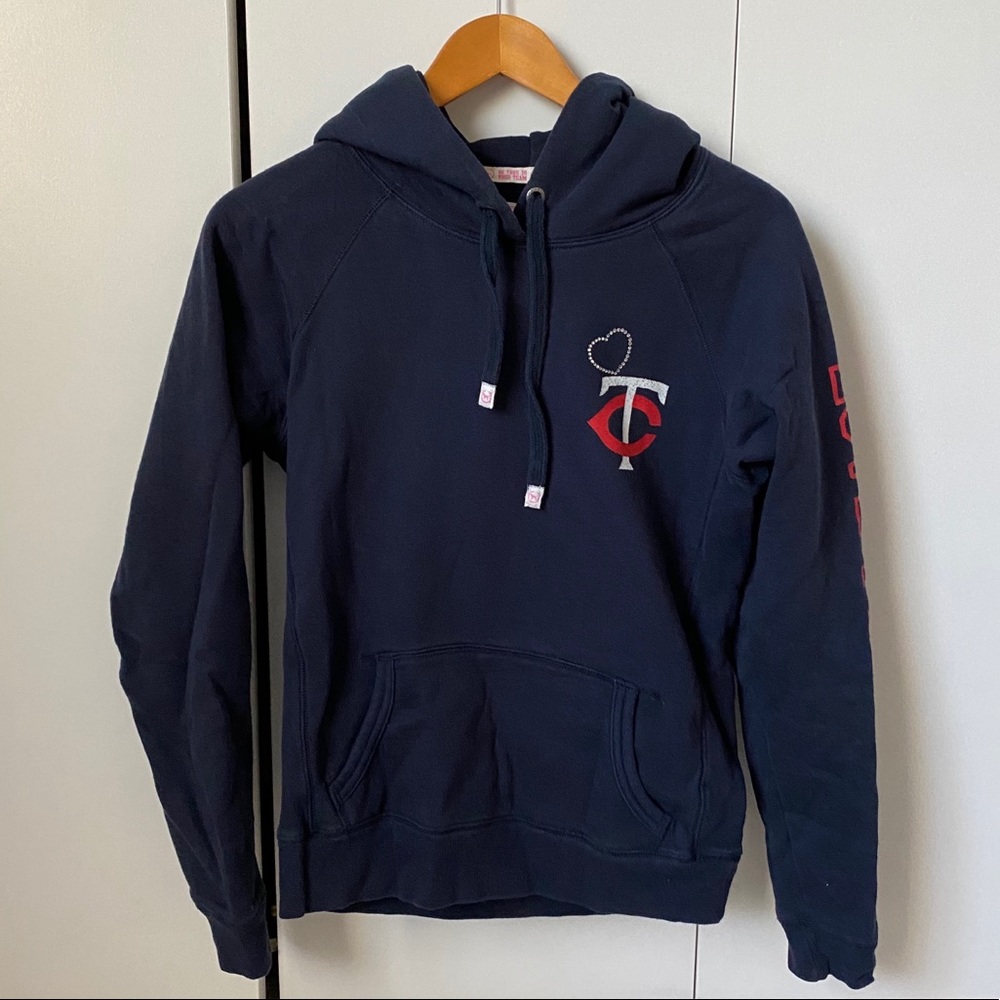Victoria’s Secret PINK Twins Baseball Sweatshirt